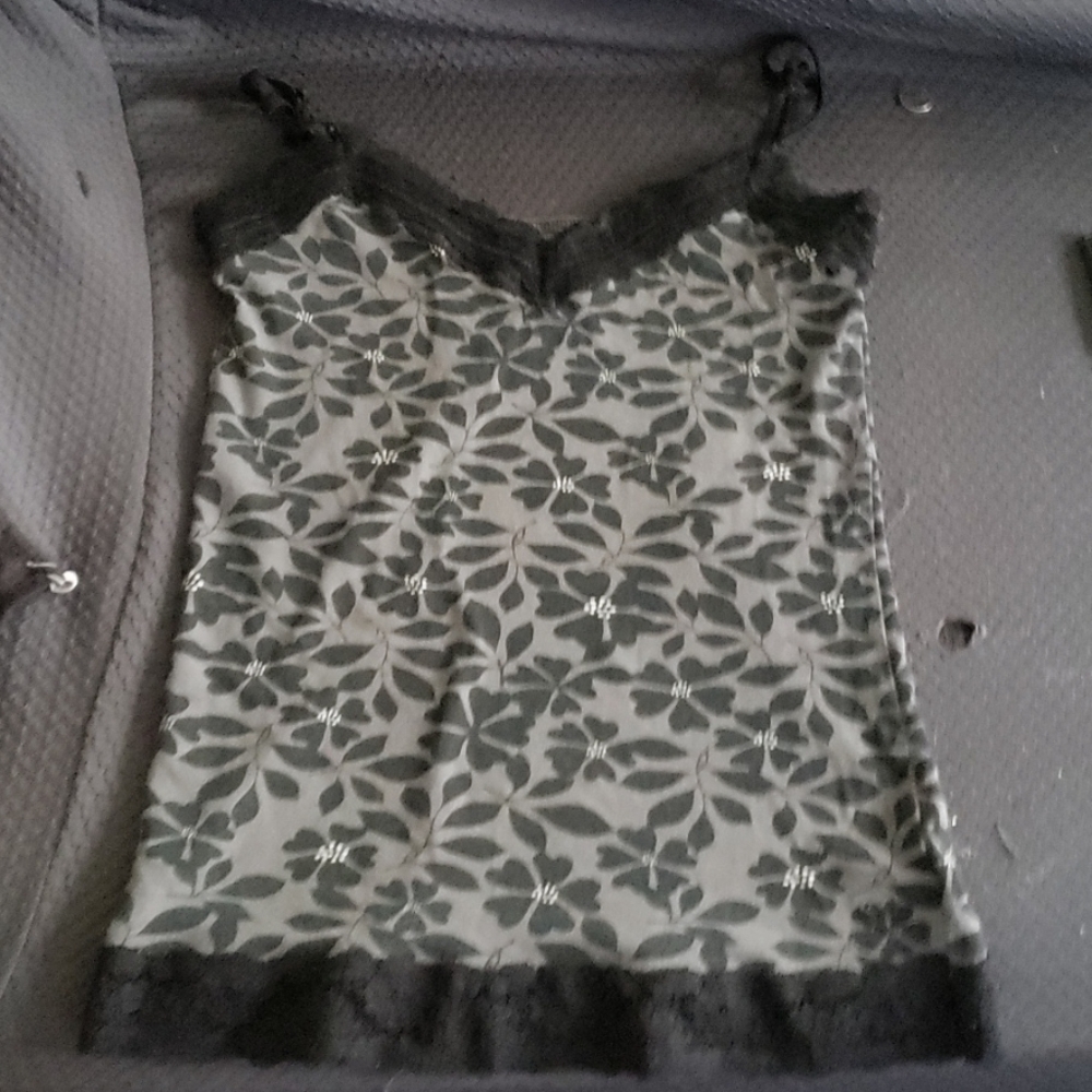 spaghetti strap pretty tank top
